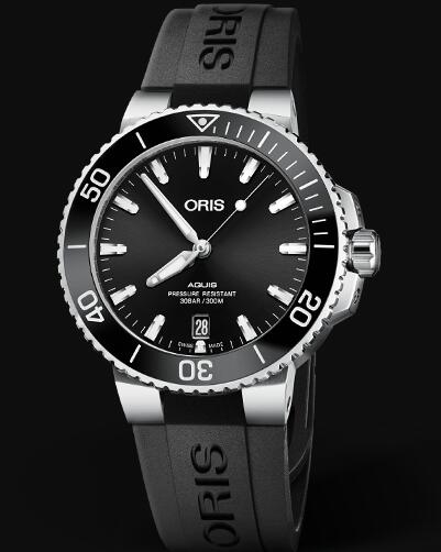 Review Oris Aquis Date 39.5mm Replica Watch 01 733 7732 4134-07 4 21 64FC